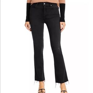 Paige Claudine Cropped Black Jean